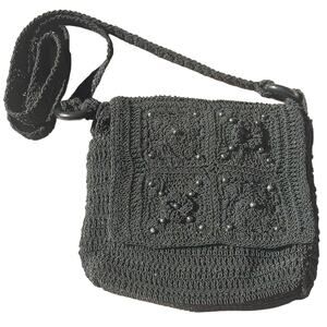 Black Beaded Purse
